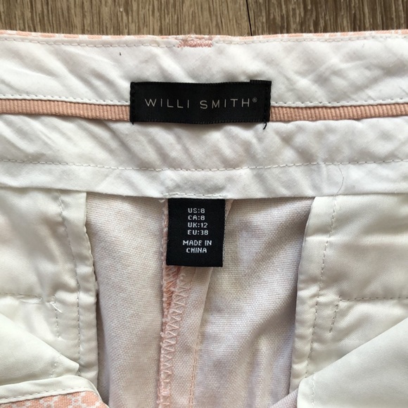 Willi Smith Soft Peach Walking Shorts - Picture 3 of 6